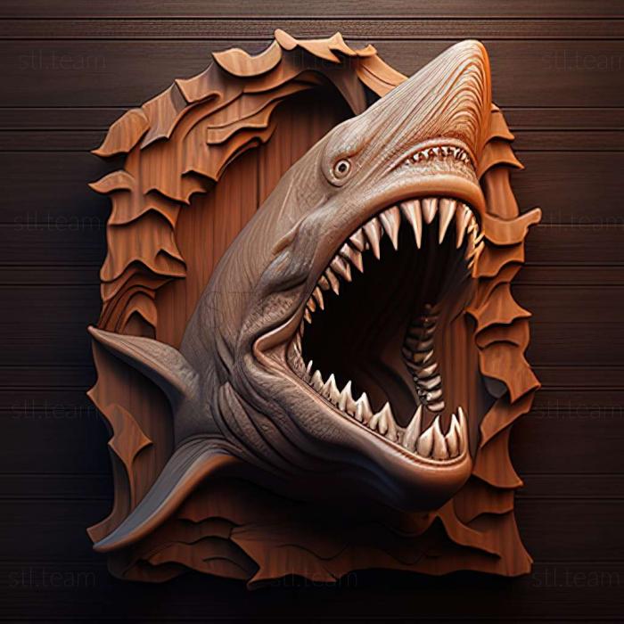 Animals Megalodon